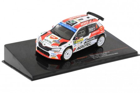 SKODA Fabia Rally2 Evo Ganador Rally Braum Czech 2022 Kopecky / Hlousek - Ixo Escala 1:43 (RAM936)