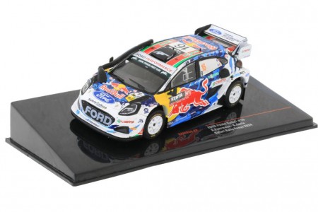 FORD Puma Hybrid 3rd Rally Safari Kenya 2024 Fourmaux / Coria - Ixo Escala 1:43 (RAM938) 