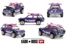 DATSUN 510 4x4 Wagon Kaido Offroad V2 1969 - Kaido House Escala 1:64 (KHMG149)