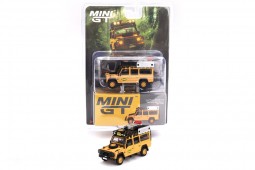 LAND ROVER Defender 110 1989 Camel Trophy Amazon Team - MiniGT Escala 1:64 (MGT00856BL)