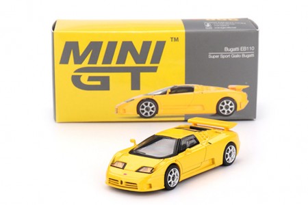 BUGATTI EB110 Super Sport 1995 Yellow - MiniGT Escala 1:64 (MGT00866L)