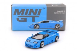 BUGATTI EB110 Super Sport 1995 Blue - MiniGT Escala 1:64 (MGT00890L)