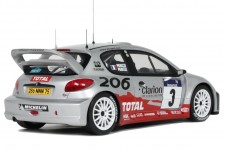 PEUGEOT 206 WRC Tour de Corse 2002 - OttoMobile Scale 1:18 (OT1085)