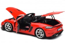PORSCHE 718 (982) Spider RS 2023 Red - Norev Escala 1:18 (187271)