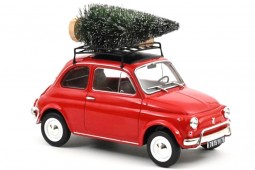 FIAT 500L Christmas Edition 1968 Red - Norev Escala 1:18 (187779)