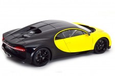 BUGATTI Chiron 2017 Yellow/Black - AutoArt Scale 1:18 (70994)
