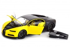 BUGATTI Chiron 2017 Yellow/Black - AutoArt Scale 1:18 (70994)