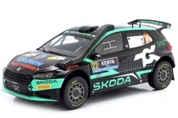 SKODA Fabia RS Rally2 Safari 2024 Greensmith / Andersson - Ixo Scale 1:18 (18RMC209)