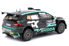SKODA Fabia RS Rally2 Safari 2024 Greensmith / Andersson - Ixo Scale 1:18 (18RMC209)