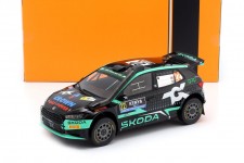SKODA Fabia RS Rally2 Safari 2024 Greensmith / Andersson - Ixo Scale 1:18 (18RMC209)