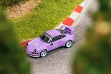 PORSCHE RWB Backdate Violetta Idlers 12h 2016 - Tarmac Works Escala 1:64 (T64-046-VI)