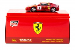 FERRARI F355 Ganador Challenge Macau Super Car Race 1994 Charles Kwan Special Edition - Tarmac Escala 1:64 (T64-083-94MGP01)