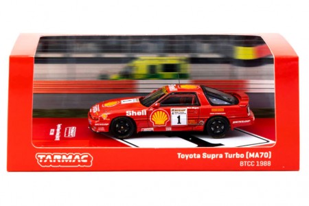 TOYOTA Supra (MA70) BTCC 1988 Chris Hodgetts - Tarmac Works Scale 1:64 (T64-064-88BTC01)