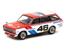 DATSUN 510 Bluebird Wagon Bre 1971 White - Tarmac Works Escala 1:64 (T64G-026-BRE46)