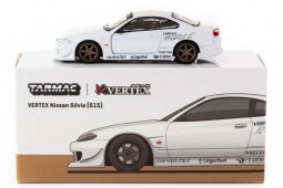 NISSAN Silvia S15 White Metallic Lamely Special Edition - Tarmac Works Escala 1:64 (T64G-023-WH)