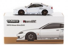 NISSAN Silvia S15 White Metallic Lamely Special Edition - Tarmac Works Scale 1:64 (T64G-023-WH)