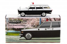 DATSUN Bluebird 510 Wagon Japan Police Car - Tarmac Works Scale 1:64 (T64G-026-PC)