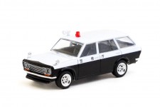 DATSUN Bluebird 510 Wagon Japan Police Car - Tarmac Works Escala 1:64 (T64G-026-PC)