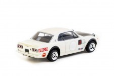 NISSAN Skyline 2000 GT-R (KPGC10) White - Tarmac Works Scale 1:64 (T64G-043-WH2)