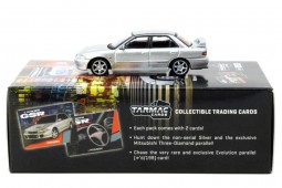 MITSUBISHI Lancer GSR Evolution Silver Special Edition - Tarmac Works Escala 1:64 (T64G-048-SL)