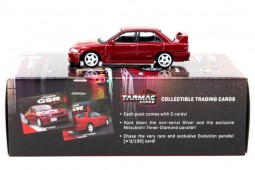 MITSUBISHI Lancer GSR Evolution II - Trading Cards - Tarmac Works Escala 1:64 (T64G-049-RE)
