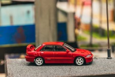 MITSUBISHI Lancer GSR Evolution II - Trading Cards - Tarmac Works Escala 1:64 (T64G-049-RE)
