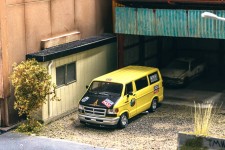 DODGE Van Yellow - Mijo Exclusive Edition - Tarmac Works Escala 1:64 (T64G-TL032-YL-MJ)