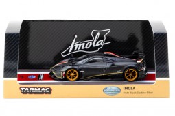 PAGANI Imola Matt Black Carbon - Tarmac Works Escala 1:64 (T64G-TL046-BCF)