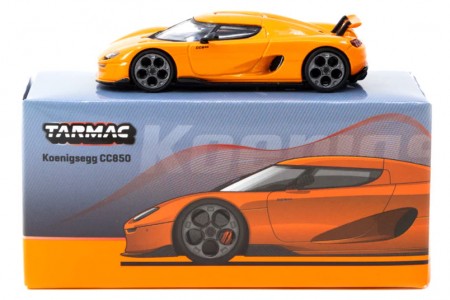 KOENIGSEGG CC850 Orange - Tarmac Works Escala 1:64 (T64G-TL051OR)