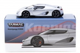 KOENIGSEGG CC850 Silver - Mijo Exclusive Edition - Tarmac Works Escala 1:64 (T64G-TL051-SL)