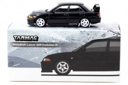 MITSUBISHI Lancer GSR Evolution III Black - Tarmac Works Escala 1:64 (T64G-050-BK)