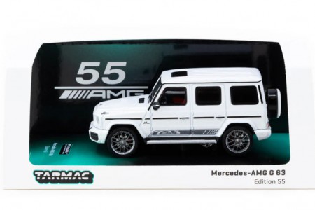 MERCEDES AMG G63 White - Tarmac Works Escala 1:64 (T64R-040-WH)