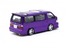 TOYOTA Hiace Wagon Custom Purple - Tarmac Works Escala 1:64 (T64R-078-PU)