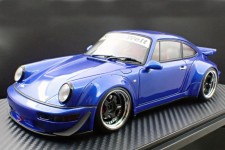 PORSCHE RWB (964) Blue - Ignition Models Escala 1:18 (IG3635)
