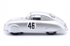 PORSCHE 356 SL 24h LeMans 1951 A. Veuillet / E. Mouche - Spark Escala 1:18 (18s861)