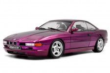 BMW 850 (E31) CSI 1991 Daytona Violet - Solido Escala 1:18 (S1807006)