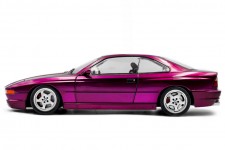 BMW 850 (E31) CSI 1991 Daytona Violet - Solido Escala 1:18 (S1807006)