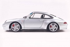 PORSCHE 911 (993) 4S  1996 Polar Silver - Solido Escala 1:18 (S1810103)