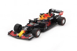RED BULL RB16B Campeon del Mundo Ganador GP Abu Dhabi 2021 M. Verstappen - MiniGT Escala 1:64 (MGT00835L)