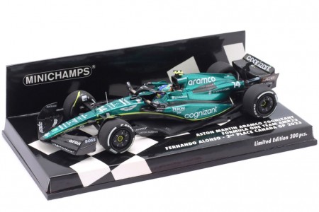 ASTON MARTIN AMR23 2nd GP Canada 2023 Fernando Alonso - Minichamps Escala 1:43 (417230914)