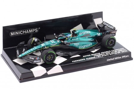 ASTON MARTIN AMR23 2nd GP Zandvoort 2023 Fernando Alonso - Minichamps Scale 1:43 (417231414)