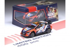 HYUNDAI i20 Edition 400 Stages Winner - Rally Poland 2024 T. Neuville / W. Martijn - Ixo Scale 1:43 (RAM943)