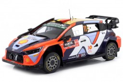 Hyundai i20 Hybrid Rally Safari 2022 T. Neuville / M. Wydaeghe - Ixo Scale 1:18 (18RMC208)