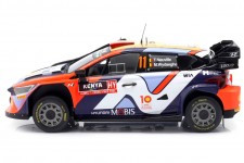 Hyundai i20 Hybrid Rally Safari 2022 T. Neuville / M. Wydaeghe - Ixo Scale 1:18 (18RMC208)