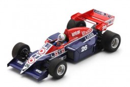 LIGIER JS23B European GP 1984 Andre De Cesaris - Spark Scale 1:43 (s7420)