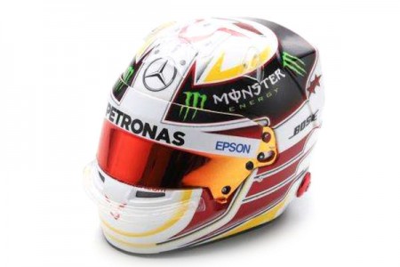 CASCO BELL Lewis Hamilton World Champion 2015 GP USA - Spark Scale 1:5 (5HF170)