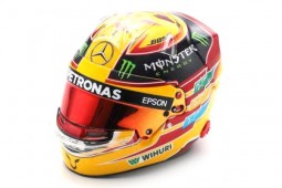 BELL HELMET Lewis Hamilton World Champion GP Mexico 2017 - Spark Scale 1:5 (5HF171)