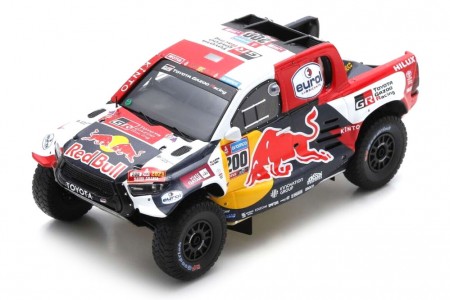 TOYOTA GR DKR Hilux T1 Ganador Rally Dakar 2023 Al-Attiyah / Baumel - Spark Scale 1:43 (s5871)