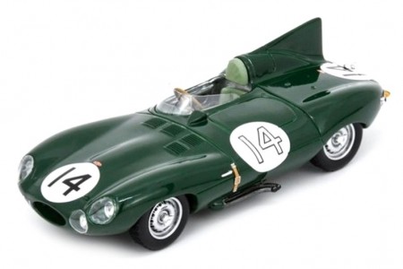JAGUAR D 2nd 24h LeMans 1954 Rolt / Hamilton - Spark Escala 1:43 (s2925)