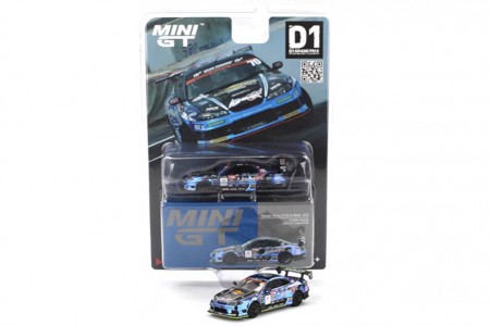 NISSAN Silvia S15 D-MAX Racing 2023 D1 Grand Prix - MiniGT Scale 1:18 (MGT00855-BL)
